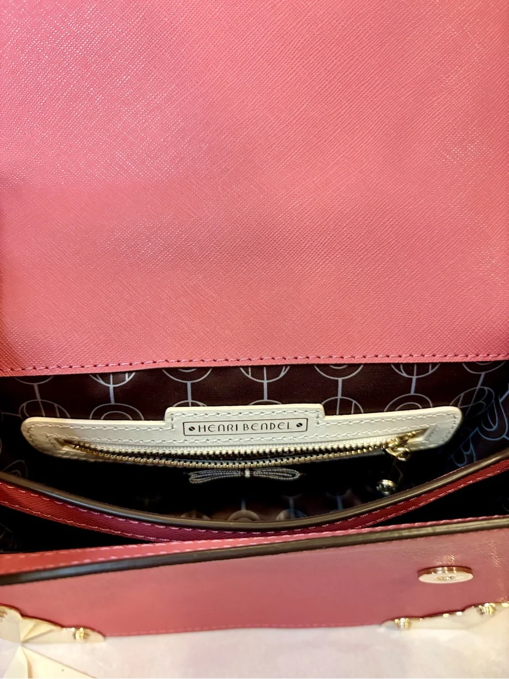 NWT HENRI BENDEL Pink Trunk Crossbody Bag Hard to find and limited edition💖